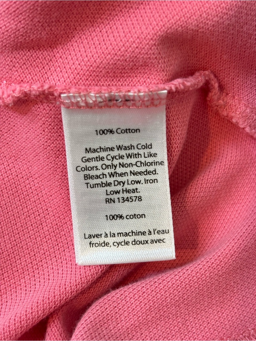 Vineyard Vines Men's Classic Fit Pink 100% Cotton Polo Shirt, XL - Picture 5 of 5